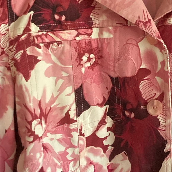 🪷NWOT🪷 Coldwater Creek Cotton Jacket, Size S - Picture 3 of 11
